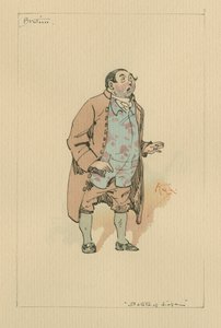 Ben Britain - De strijd van het leven, ca. 1920s door Joseph Clayton Clarke